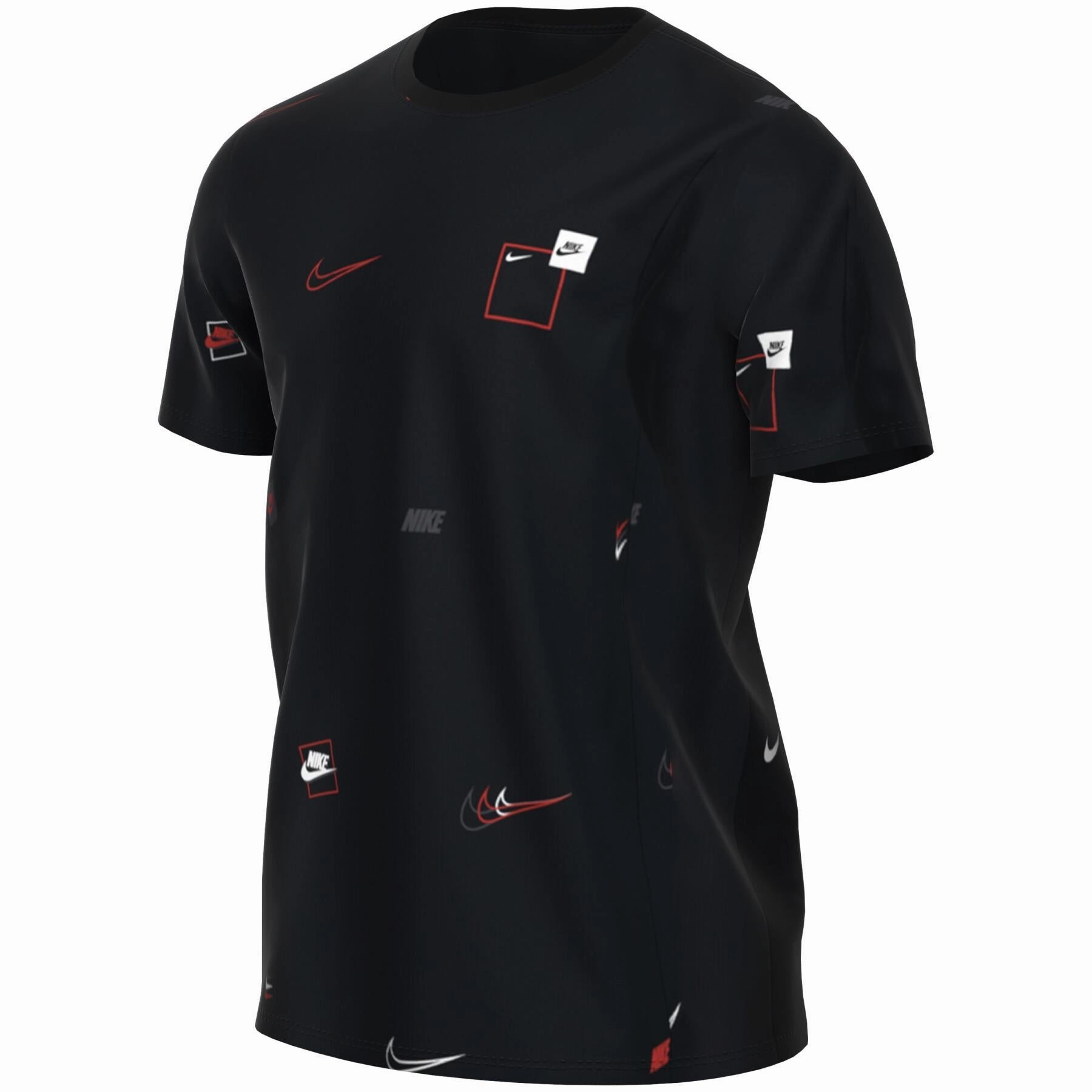 Logo Aop T-shirt futuristic