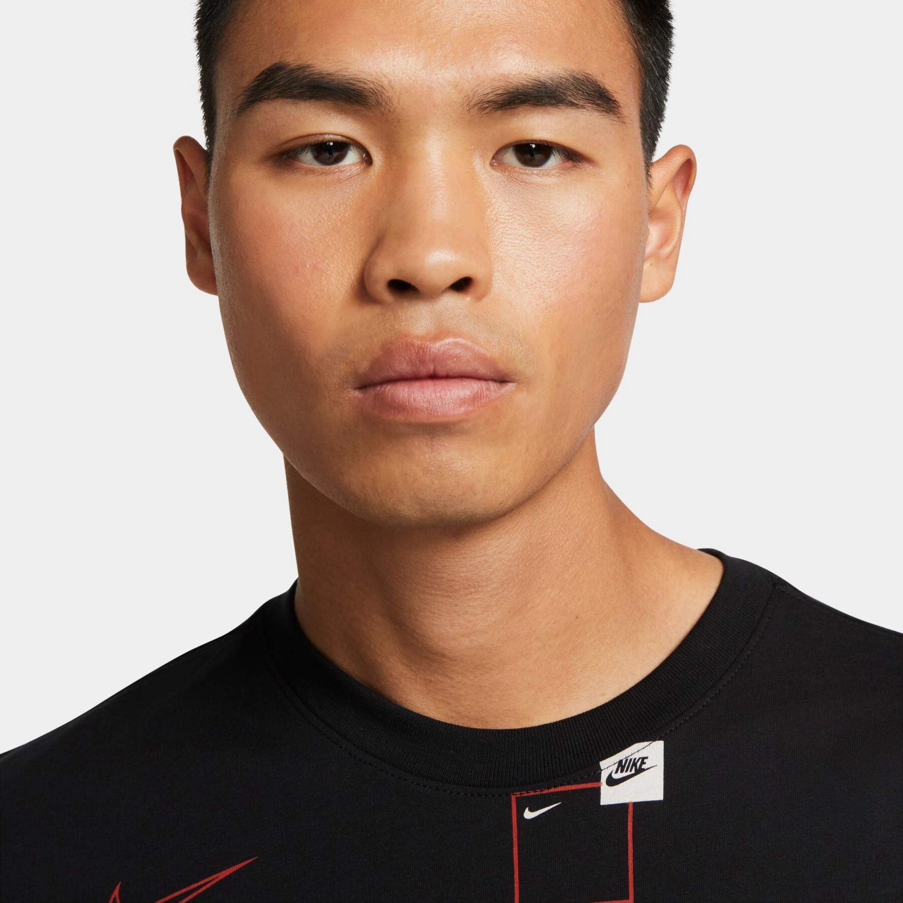 Anti Pilling Surface Standard Body Fit Logo Aop T-shirt