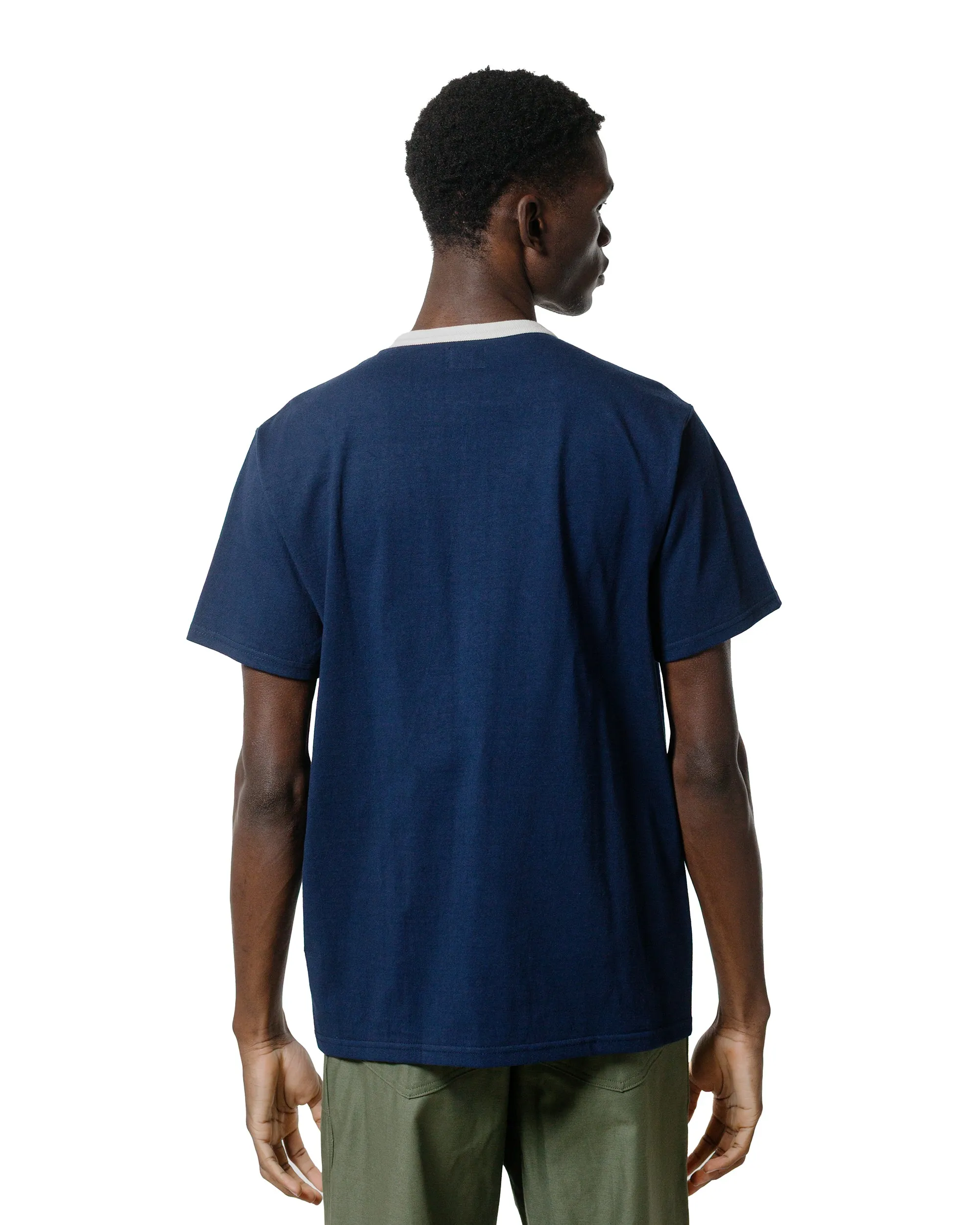 Recycled Polyester Thread discount offer The Real McCoy's MC25008 Military Tee / U.S. Air Force Navy/Milk