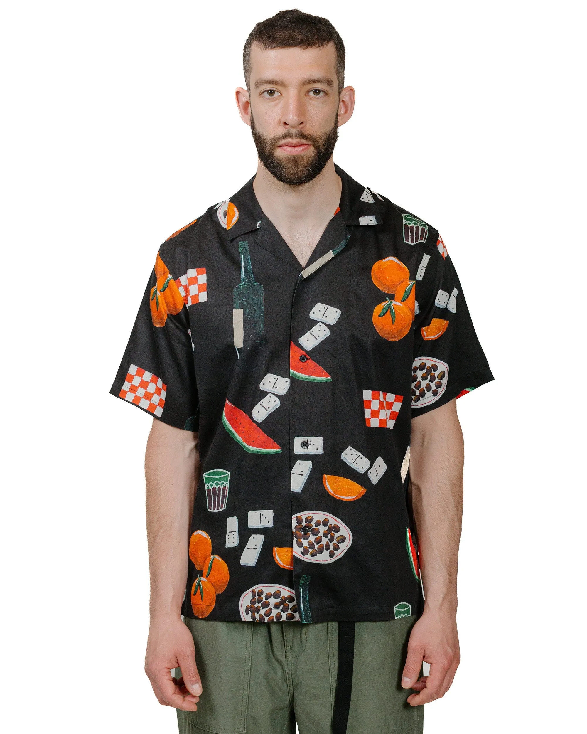Carhartt W.I.P. Isis Maria Dinner Print Shirt Black Mix-And-Match