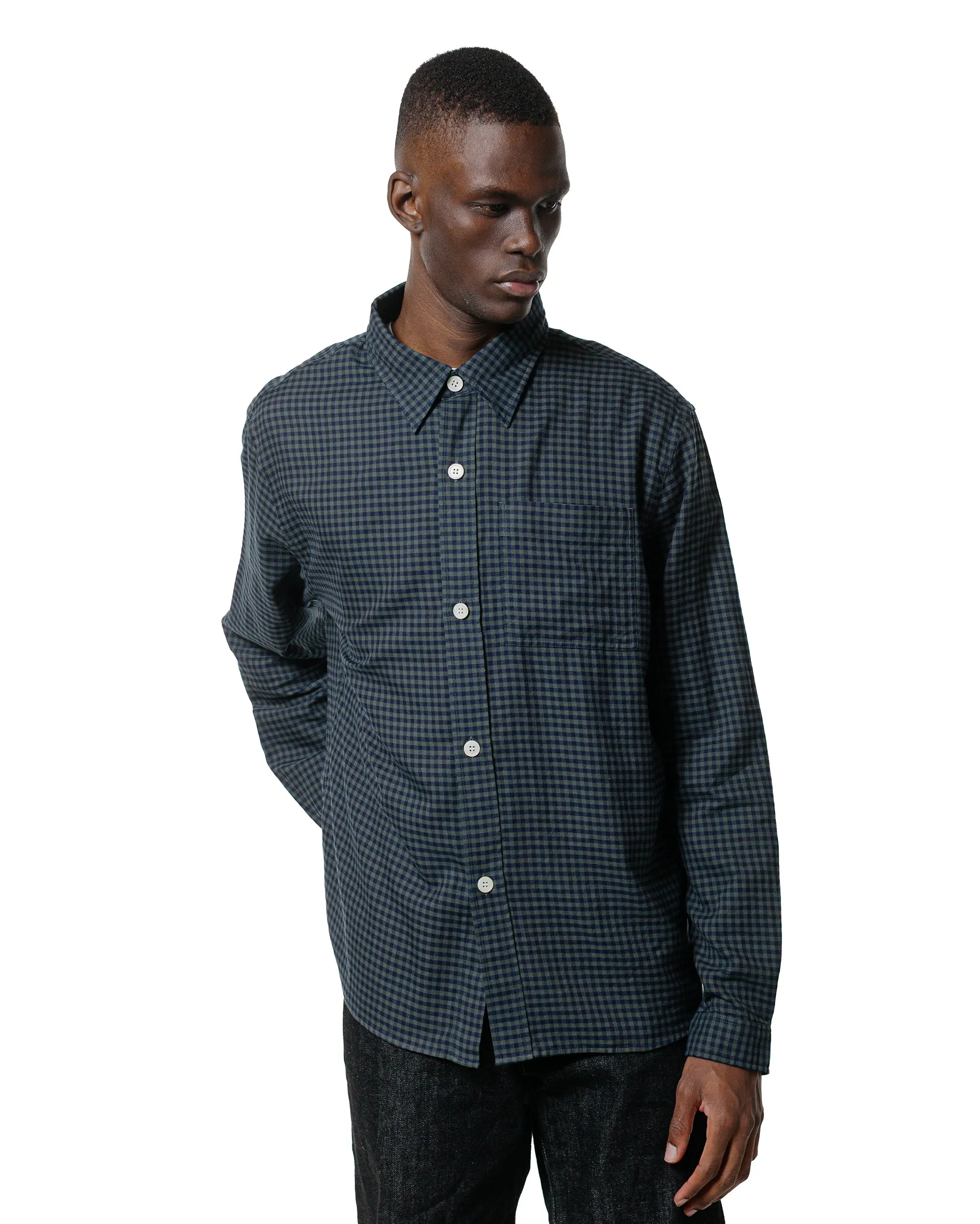 Customizable Option Another Aspect Another Shirt 4.0 Navy Check