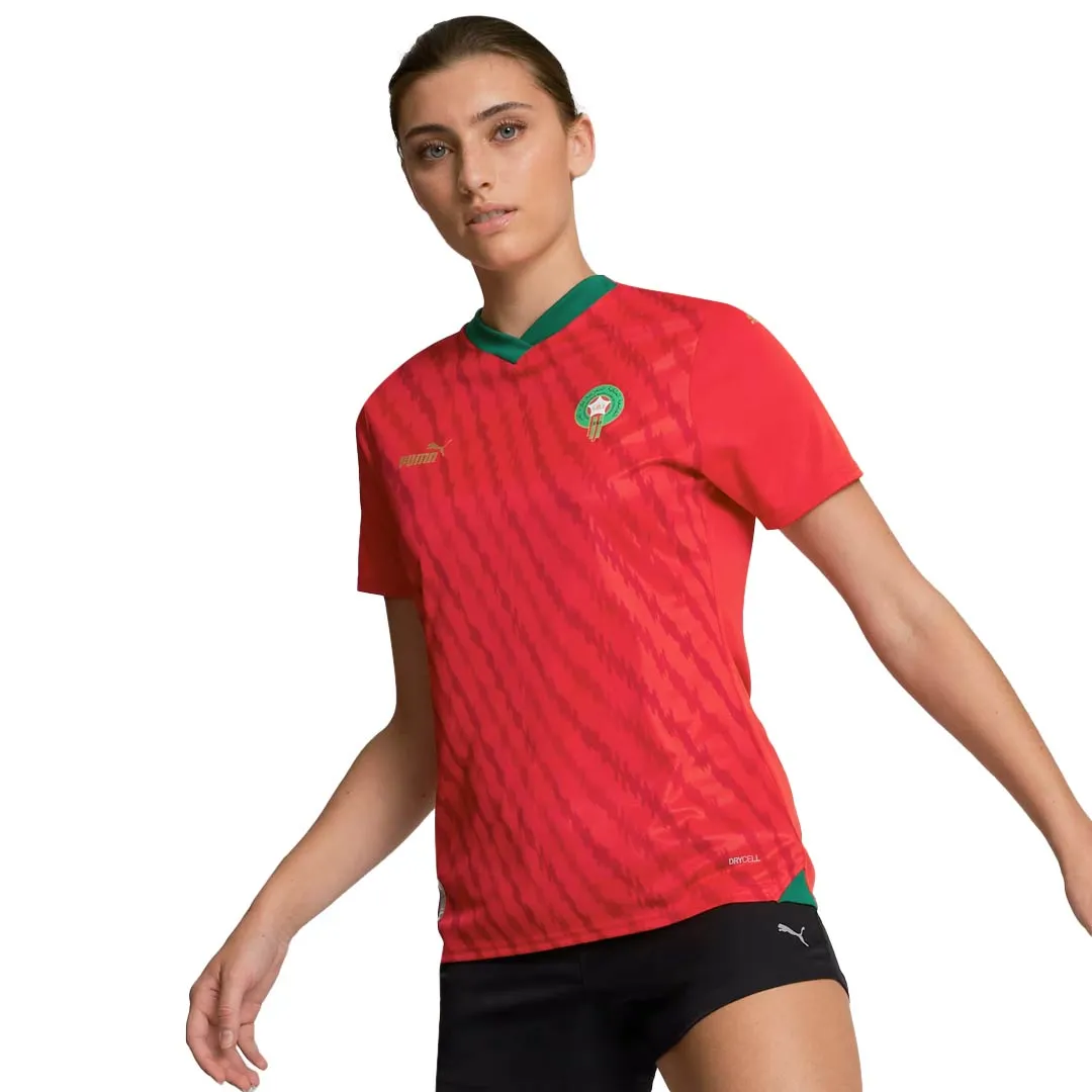 Puma - Women's FRMF Morocco 23/24 World Cup Home Replica Jersey (774647 01) Fast Response