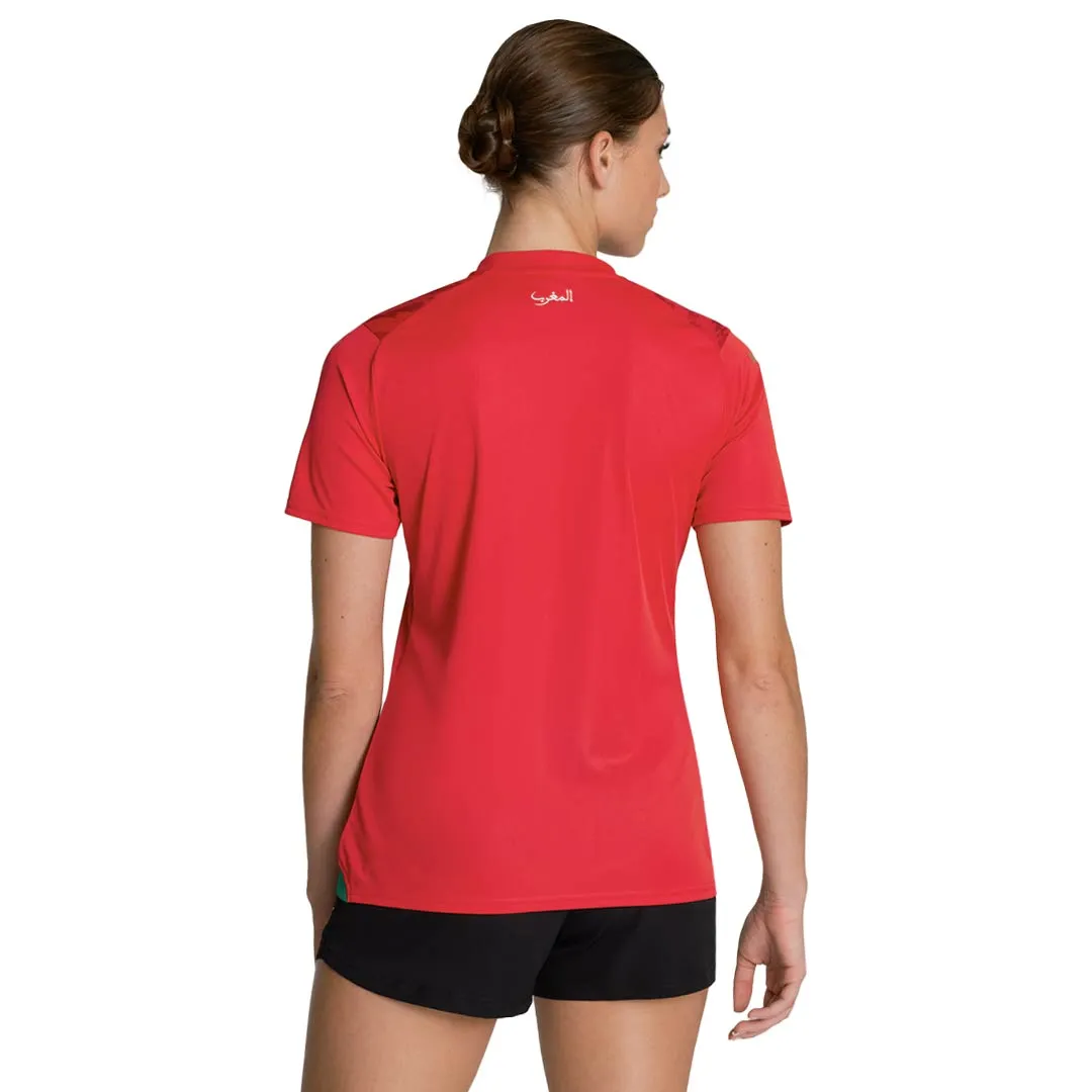 Puma - Women's FRMF Morocco 23/24 World Cup Home Replica Jersey (774647 01) Compression Fit Engineering Street Fashion