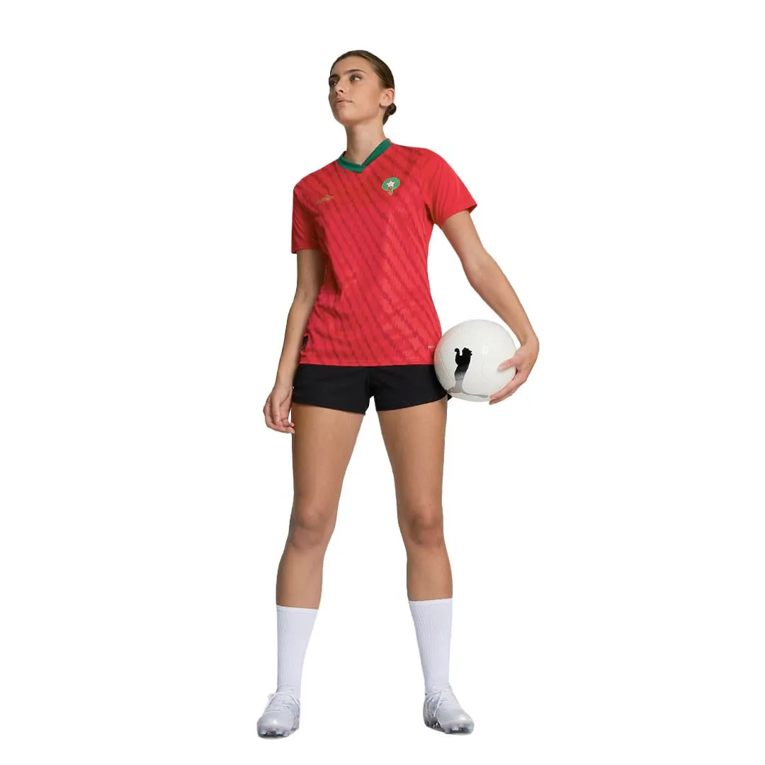 Puma - Women's FRMF Morocco 23/24 World Cup Home Replica Jersey (774647 01) Performance Driven Breathable fabric