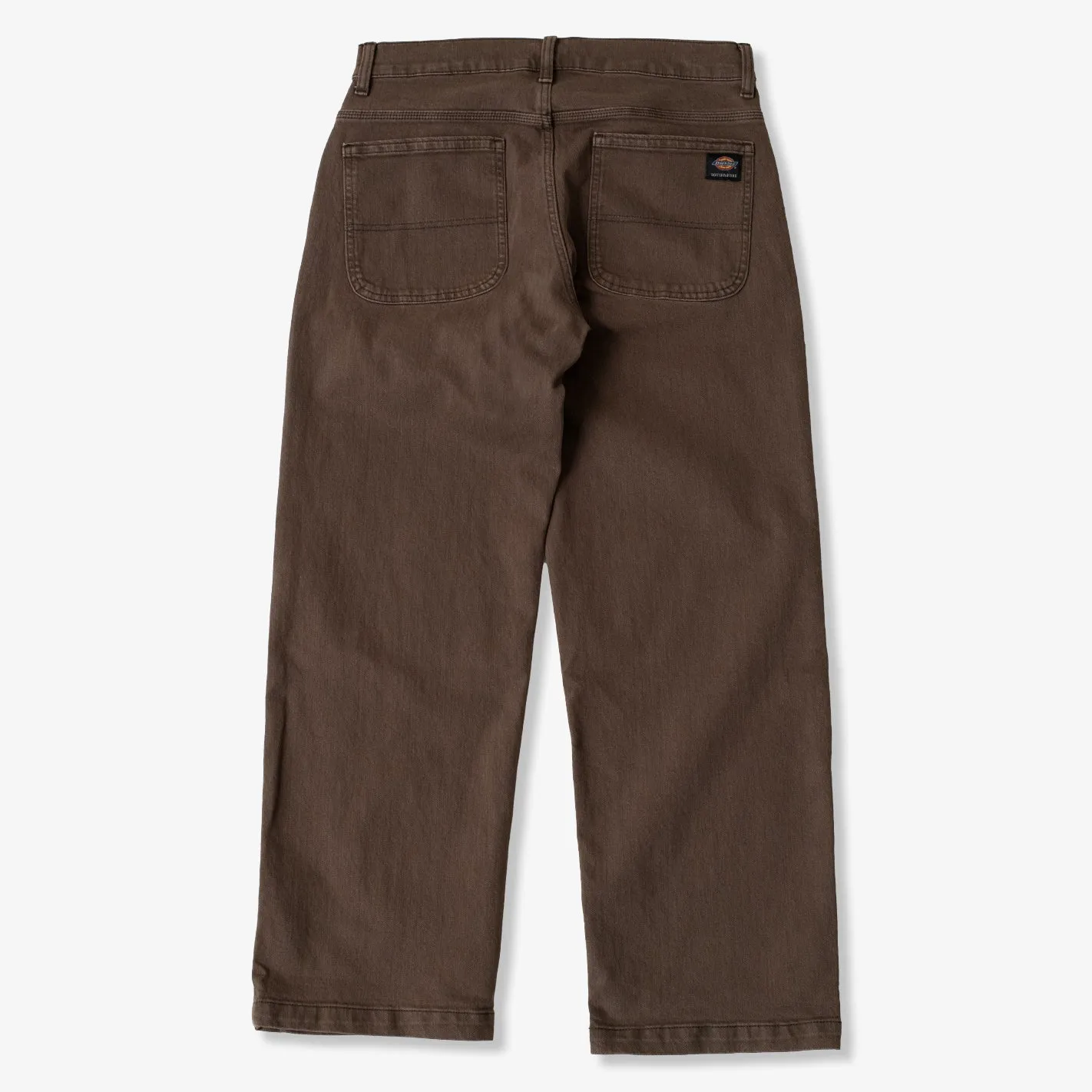 Loose Denim Pants (Dark Brown) Comfy Fashion Sustain Glow