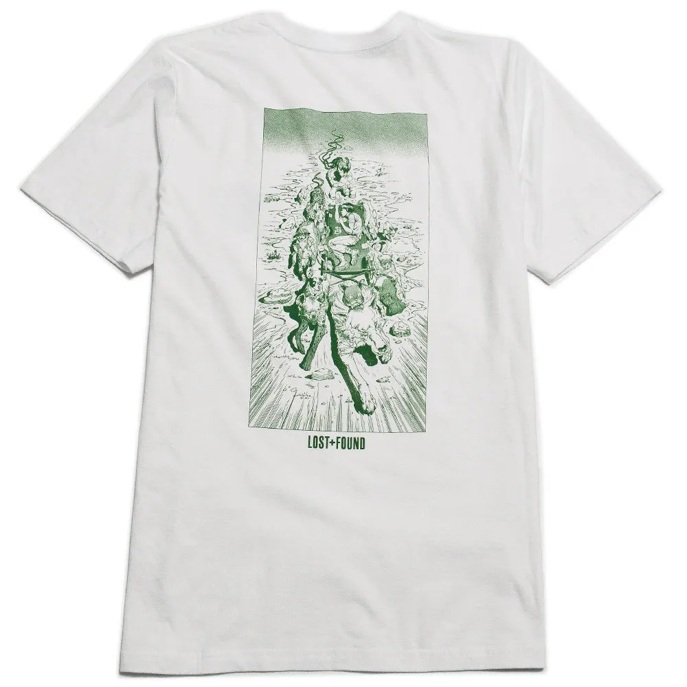 Classic Layering Customizable Lost & Found Artist Series 003: Robin Nishio Tee Green