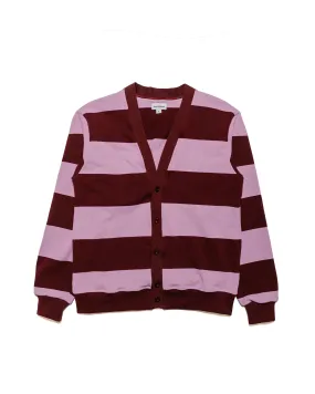 Lost & Found Classic Cardigan Harvard/Lavender Poolside Lounge Subtle design