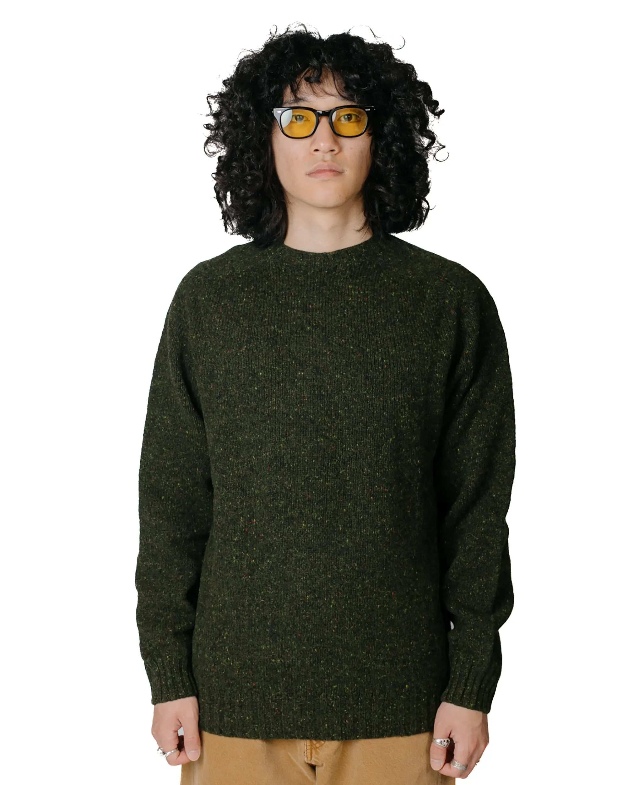 Sporty Jacket Cozy Wearable Lost & Found Donegal Sweater Harris