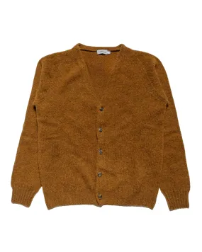 Lost & Found Shaggy Cardigan Pecan Tight Fit