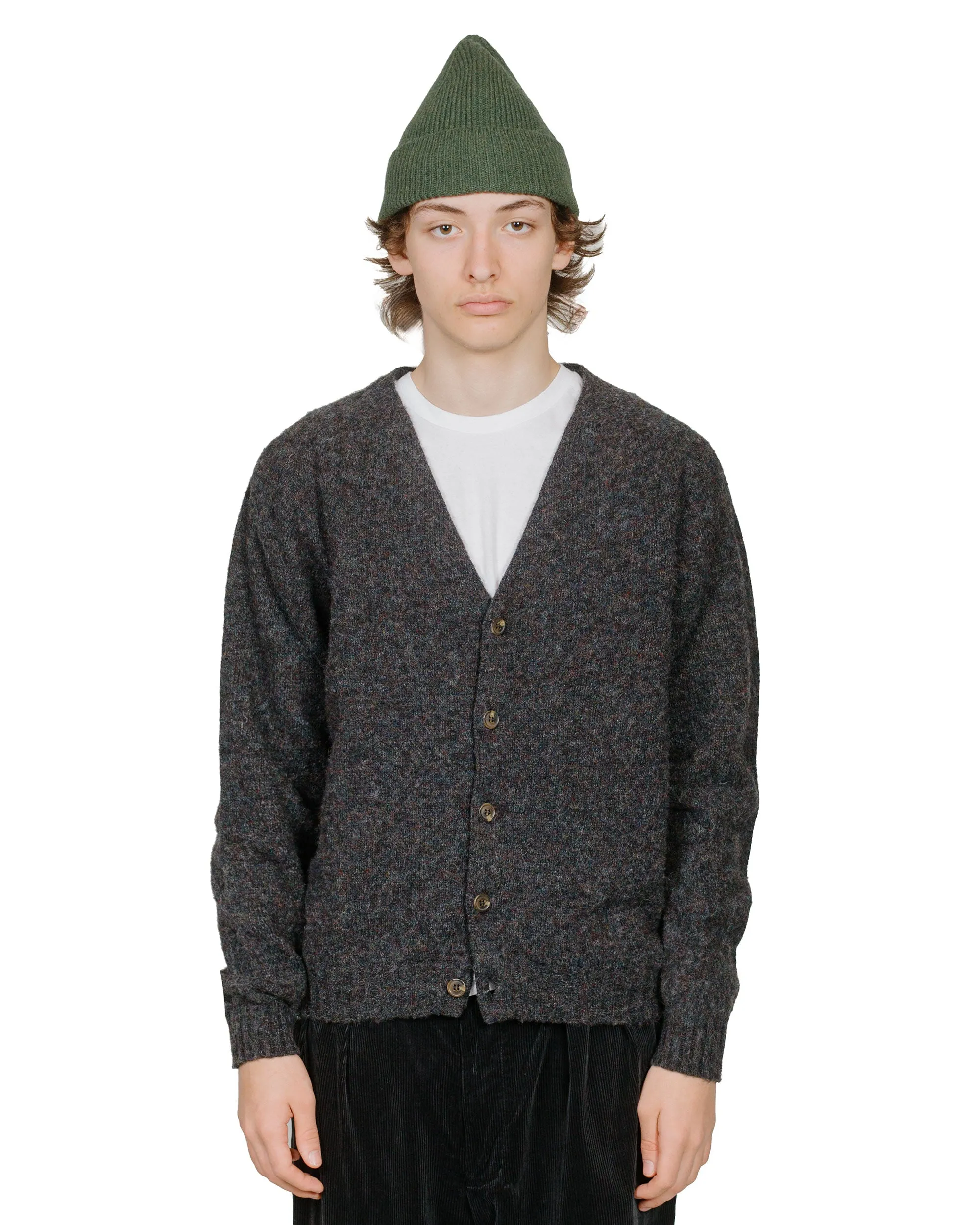 Minimal Fit Street-Ready Look Lost & Found Shaggy Cardigan Smoulder