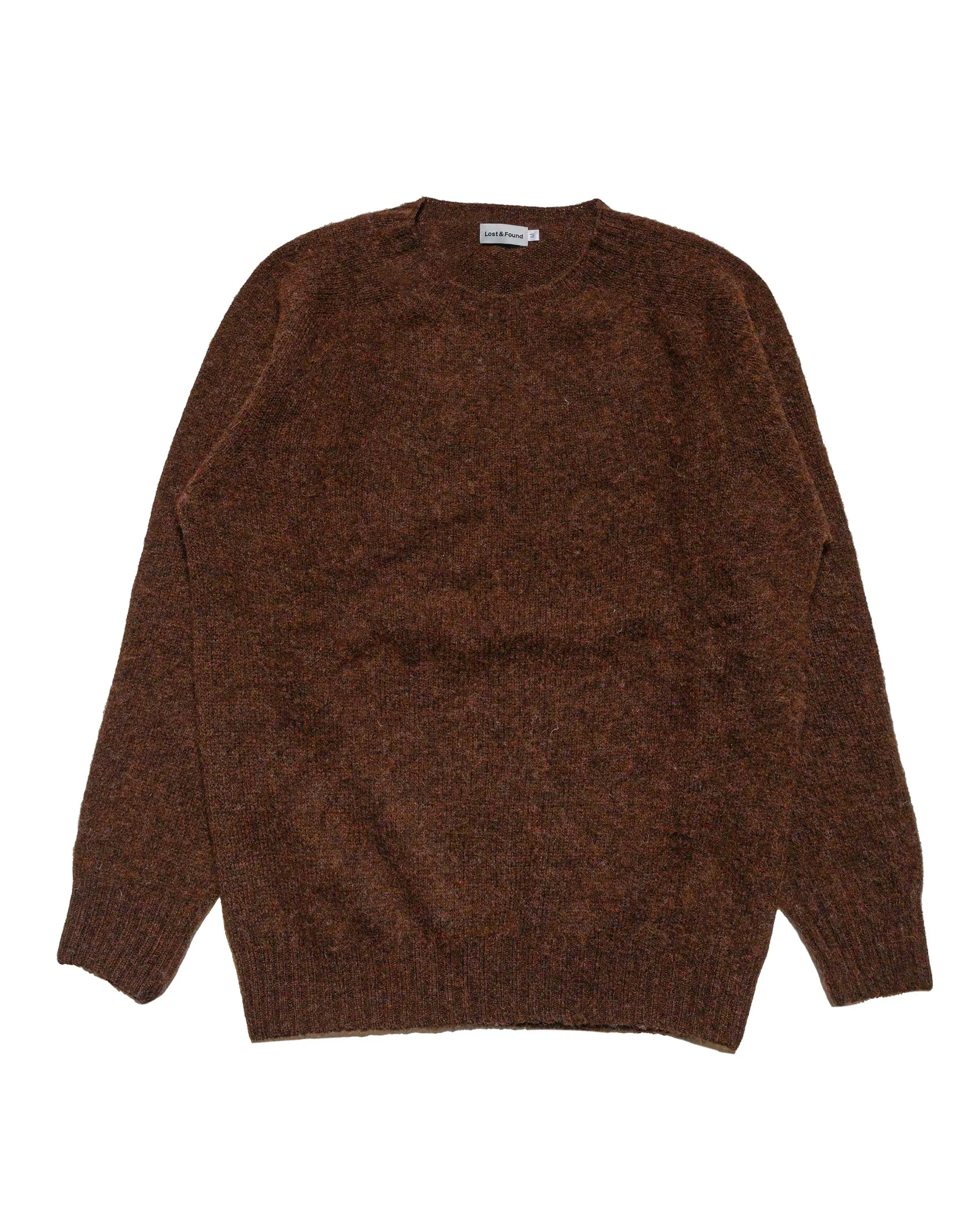 Lost & Found Shaggy Sweater Coffee City Style
