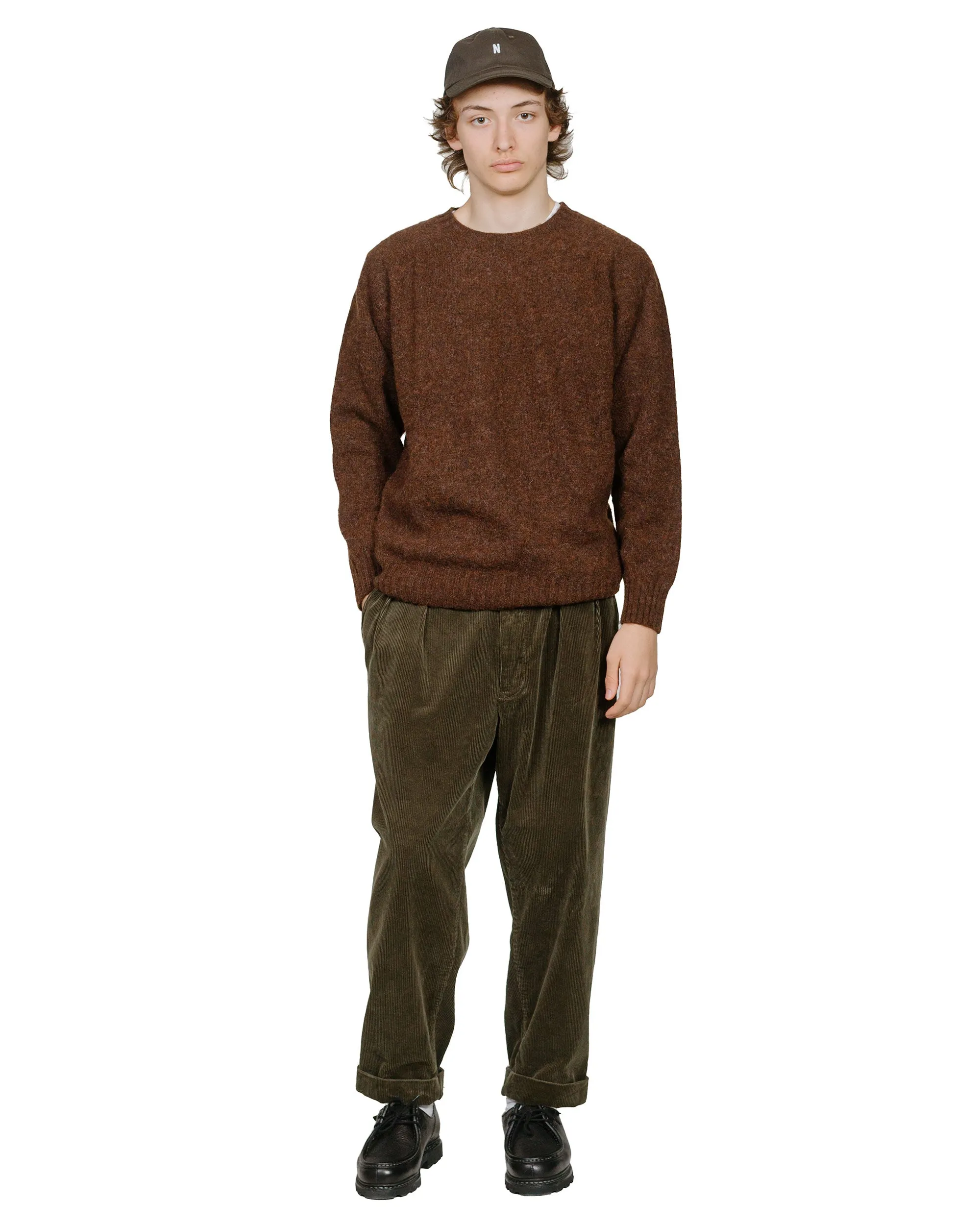 Lost & Found Shaggy Sweater Coffee product marbled pattern product snowboarding suitable thrill