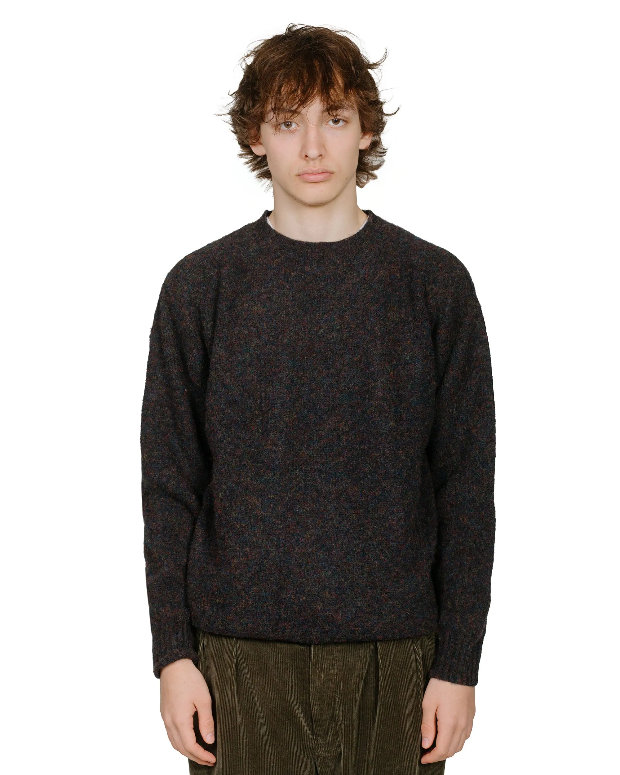 Lost & Found Shaggy Sweater Midnight Zip-up surfing suitable