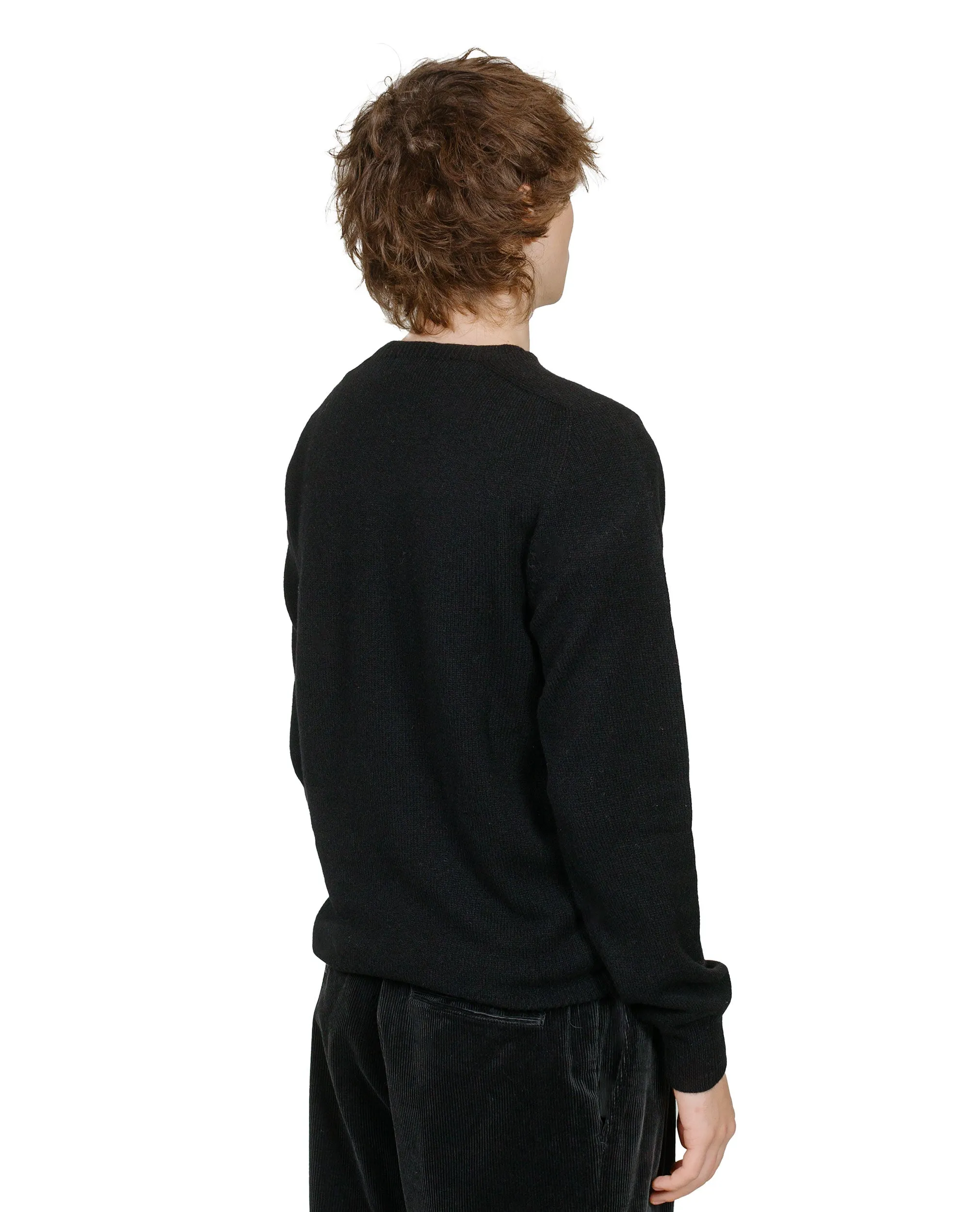 style test Lost & Found Wool Cashmere Sweater Italian Black