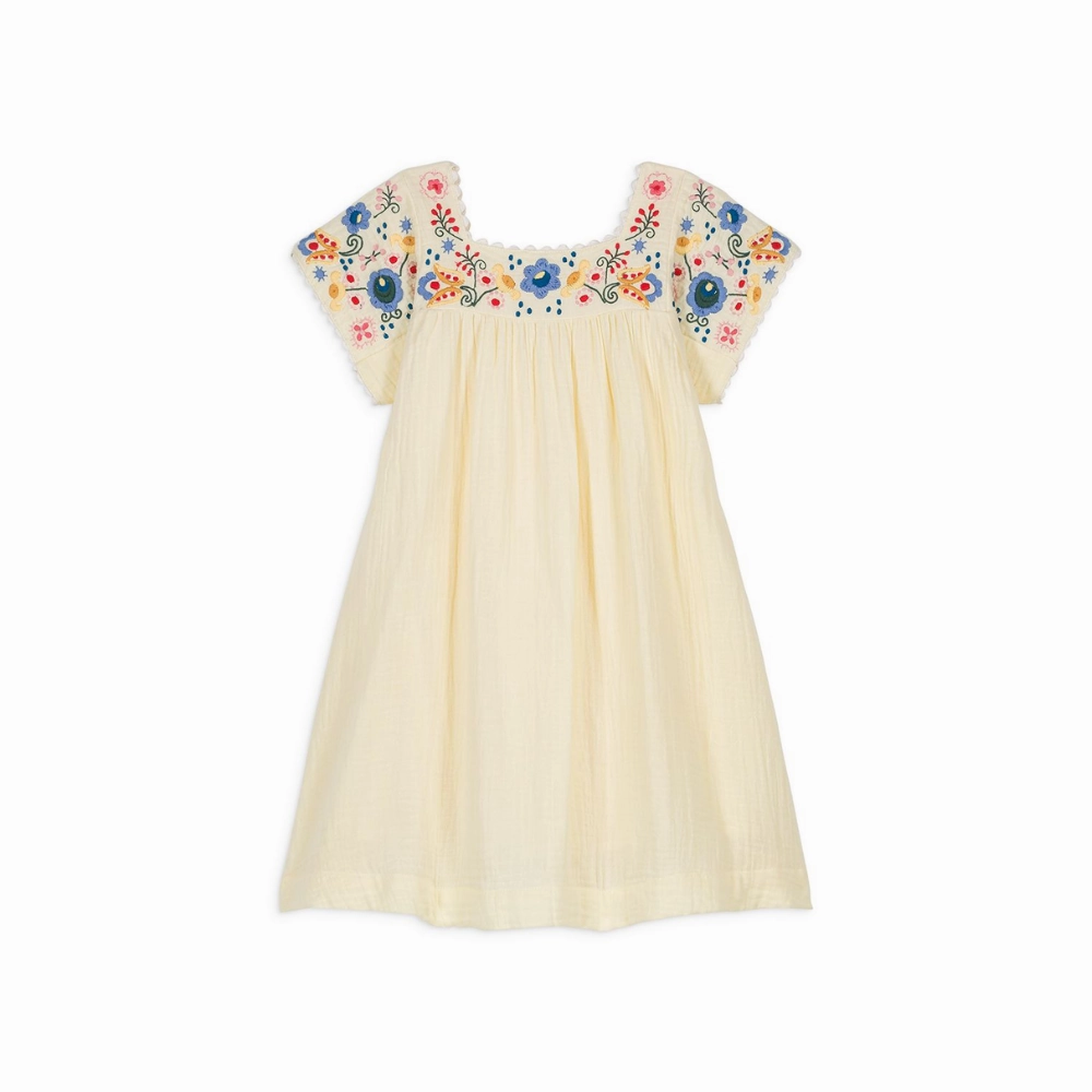 Elegant formal piece Lightweight Wear Louise Misha Daya Dress, Lemon