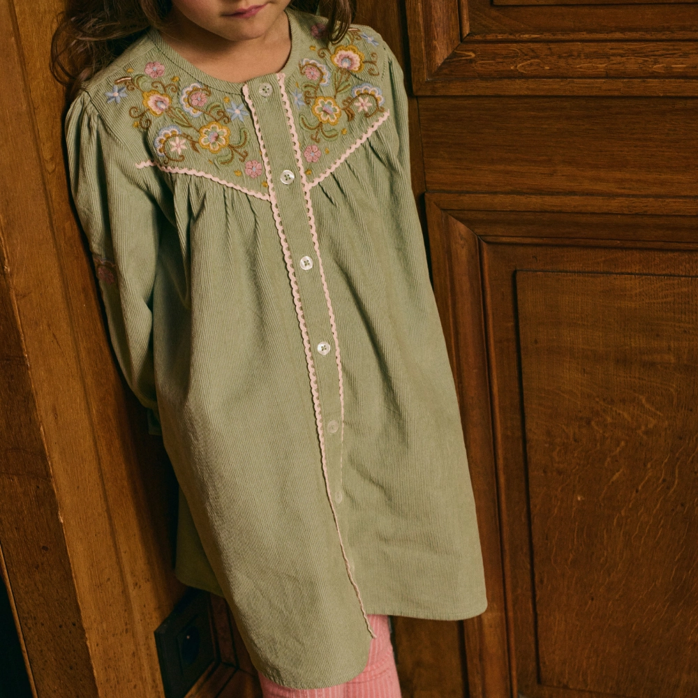 Clean Flow Cozy Energy Louise Misha Floriane Dress, Almond