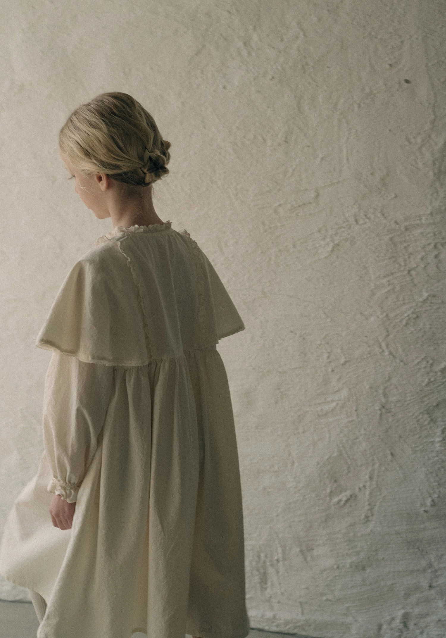 Louisiella Iris Dress, Cream Peace Glow Refined Cut