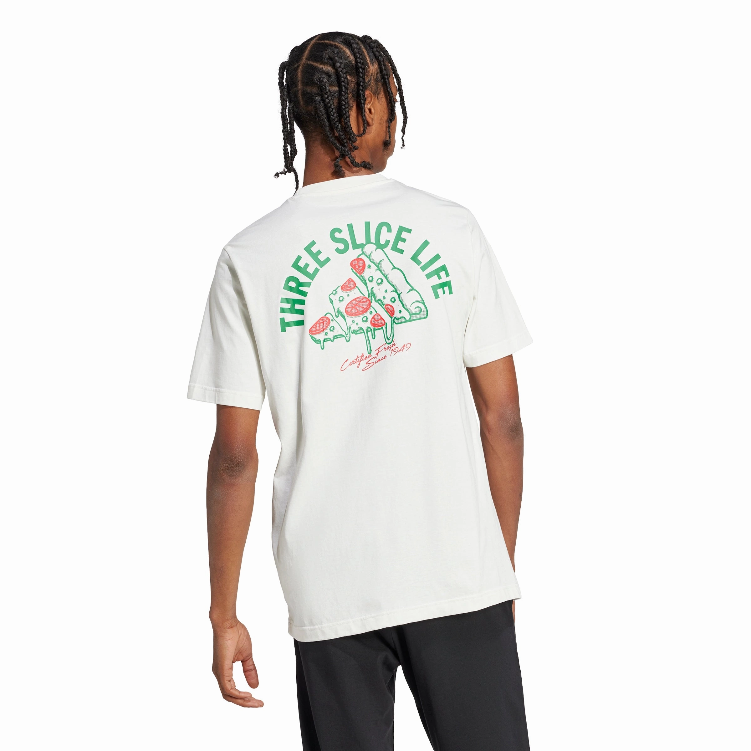 Lounge Pizza Graphic T-Shirt SoftenedNeckline