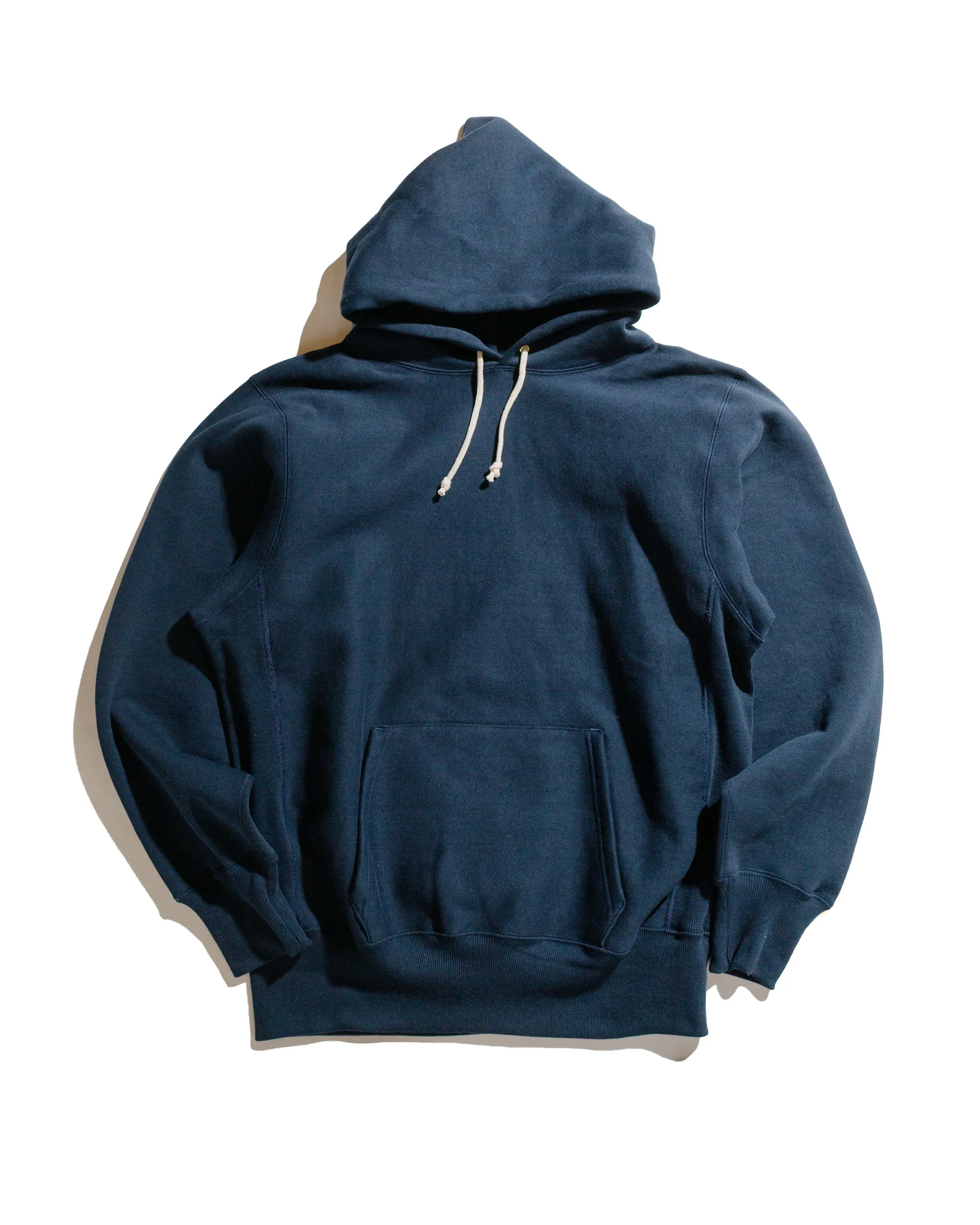 Warehouse Lot. 484 No Print Navy Relaxed Fit Hoodie