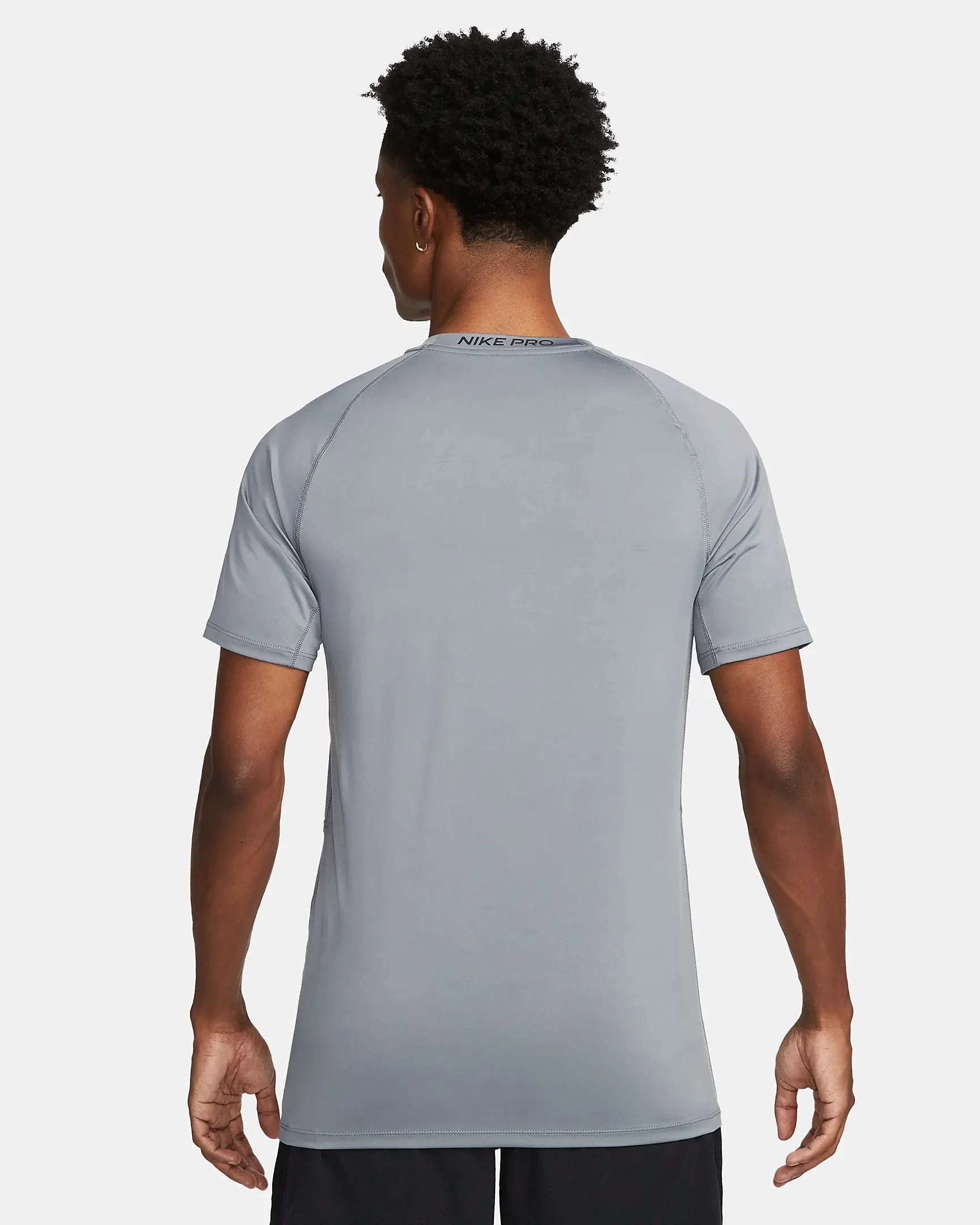 Pro Dri-FIT Slim Short-Sleeve Top Low Profile Collar Raw Hem Finish