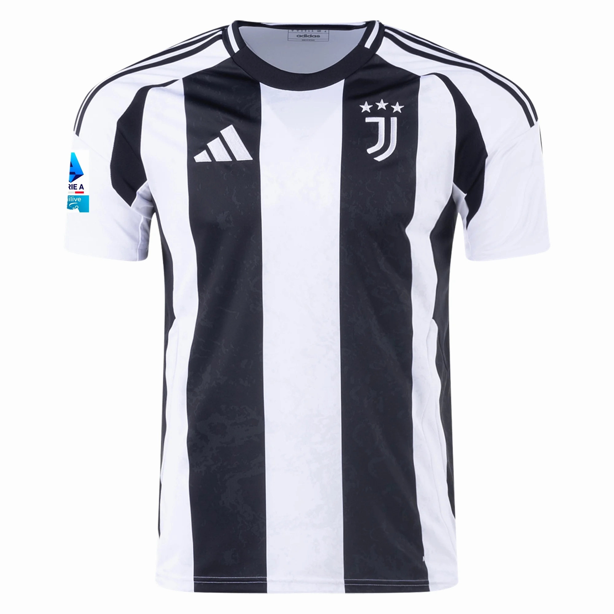Streamlined Fit adidas Juventus Andrea Cambiaso Home Jersey w/ Serie A Patch 24/25 (White/Black)