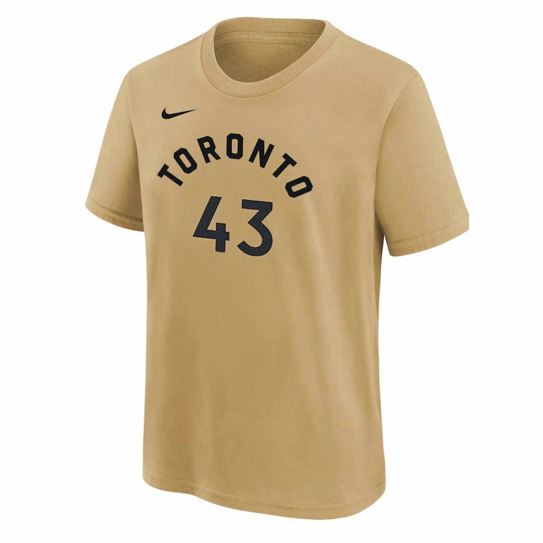 NBA - Kids' (Junior) Toronto Raptors Pascal Siakam T-Shirt (HZ2B7HDMF RAPPS) Pre Shrunk Material Full Sleeve Design