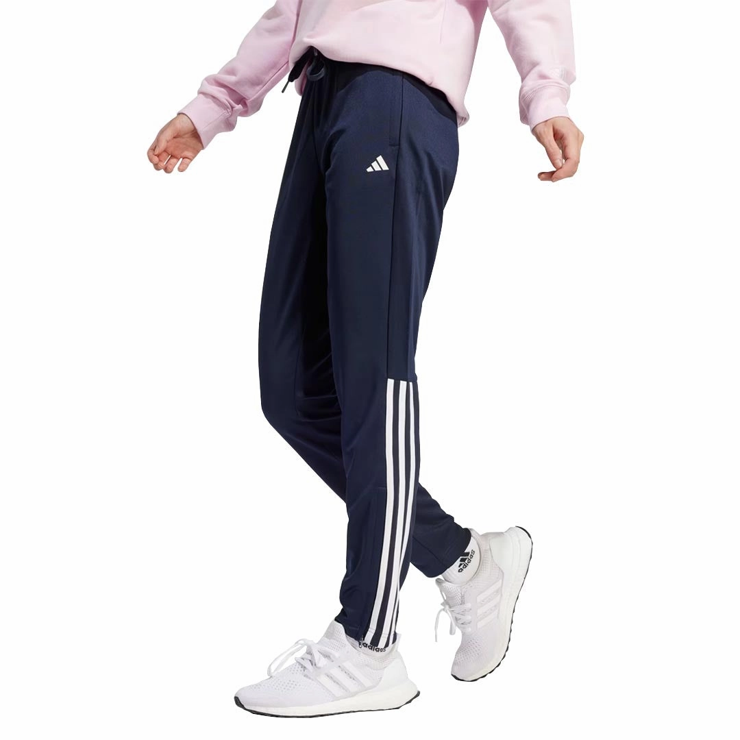 Smooth Flatlock Stitching adidas - Women's Sereno 3-Stripes Slim Tapered Pant (IS2144)