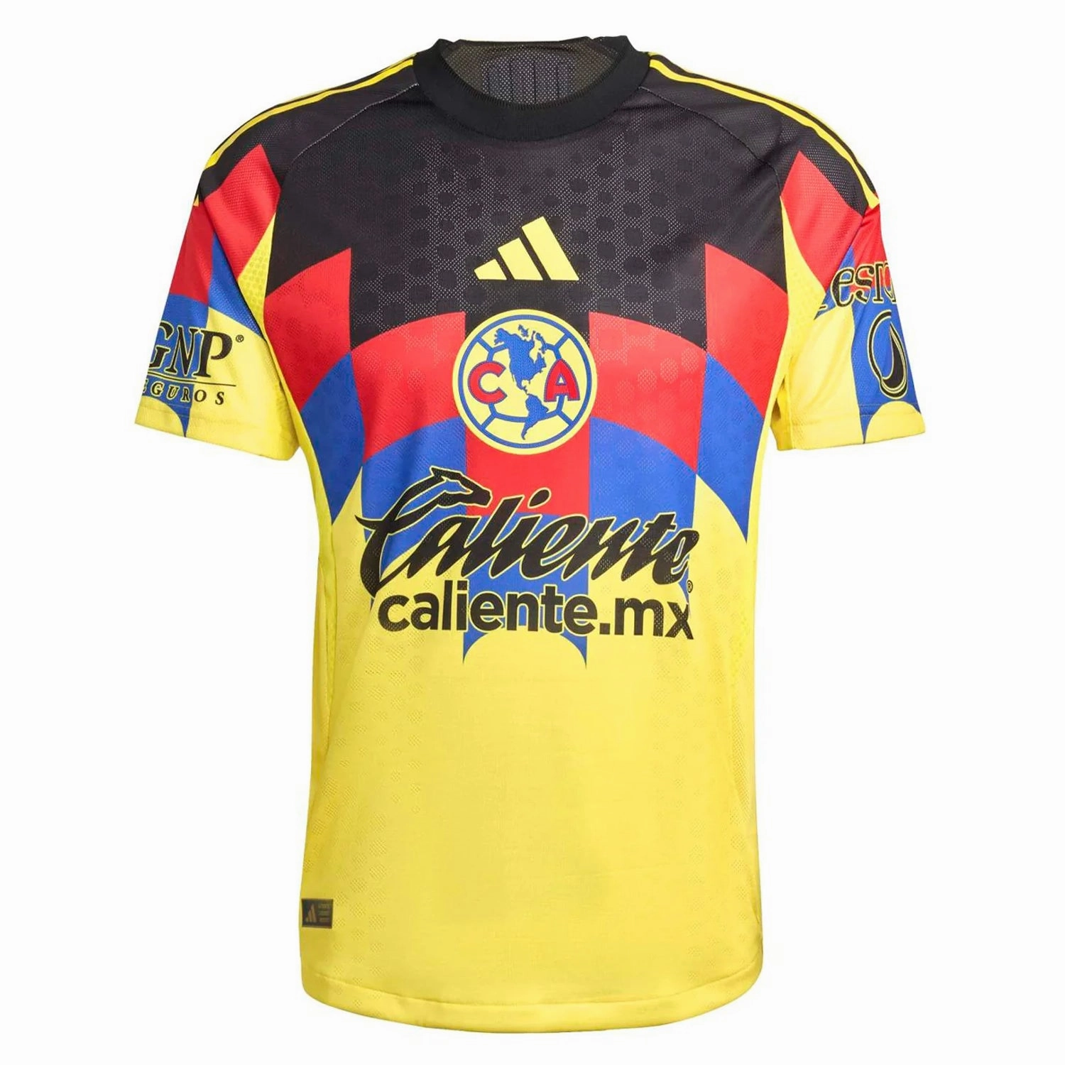 Quick Pull adidas A. Cervantes Men's Club America 25/26 Authentic Home Jersey (Yellow)