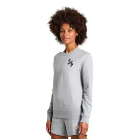 CompactPackableDesign Womens Saucony Rested Crew - Light Grey / Heather Graphic