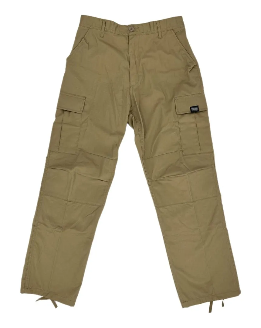 AntiSnagFabric Overload Relaxed Fit Zip Fly Cargo Pants - Khaki