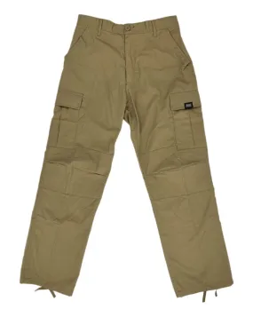 AntiSnagFabric Overload Relaxed Fit Zip Fly Cargo Pants - Khaki