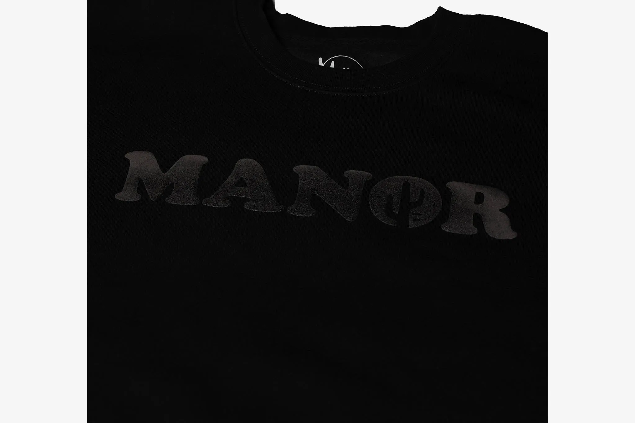ErgonomicCut Manor "Vibes Crewneck" M - Black / Black