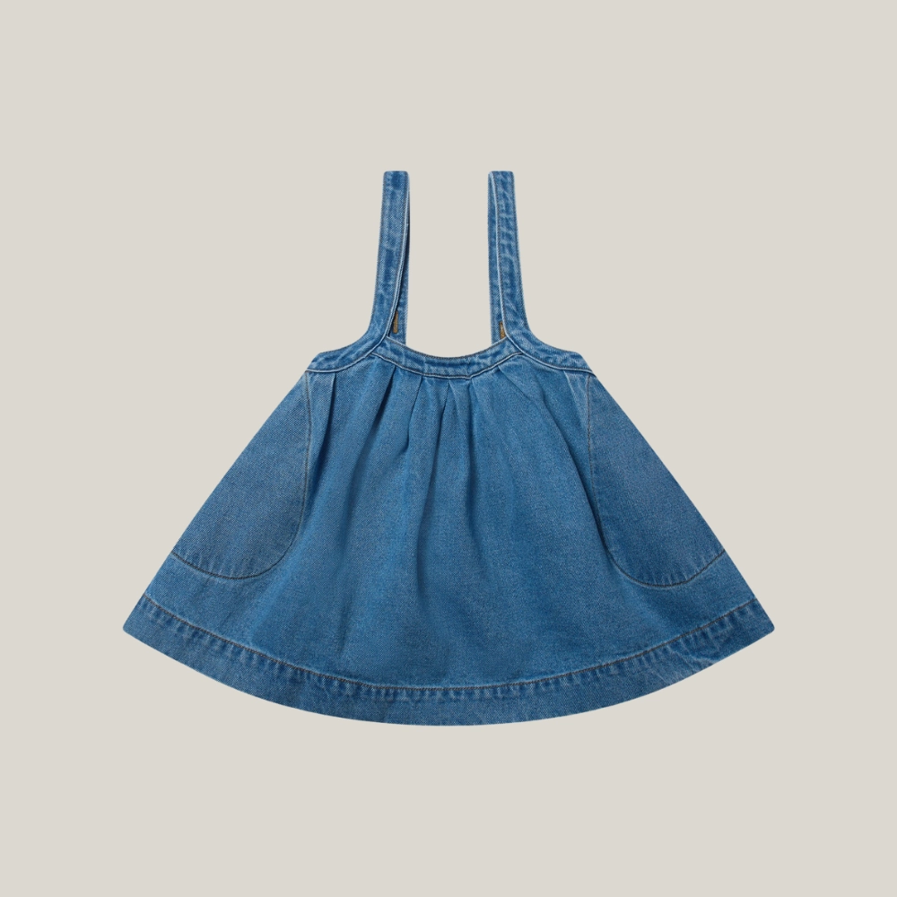 Comfort Layer [Pre-order] The Simple Folk The Oversized Denim Pinafore