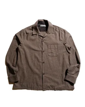 Our Legacy Heusen Shirt Endino Flannel Check Contemporary Look