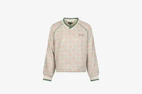 Open Heart Malbon "Alessia Windbreaker Pullover" W - Ivory Multi