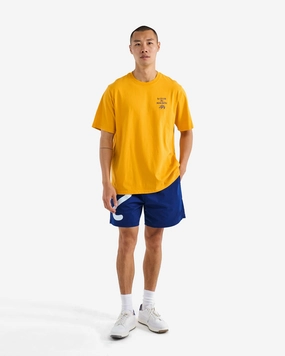 Malbon "Voyage Tee" M - Gold Slim Profile Soft Surface