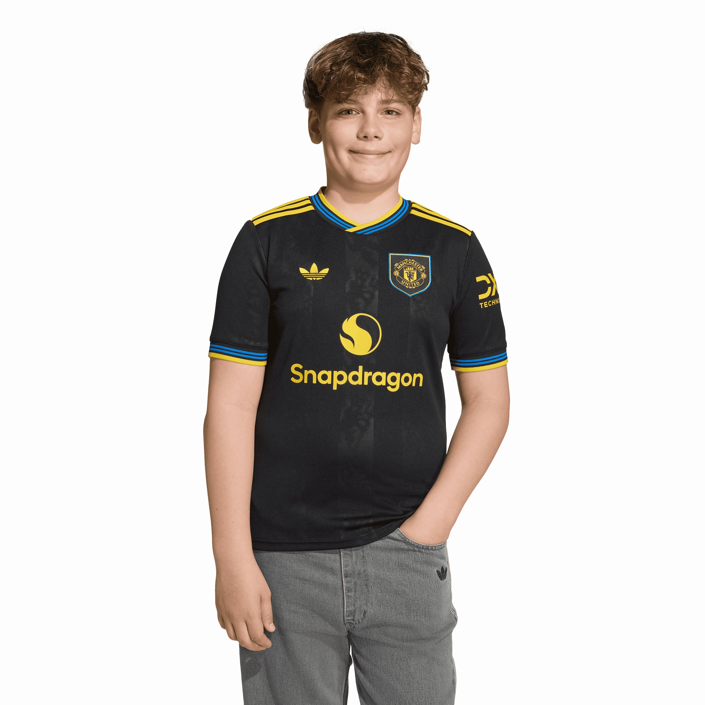 Manchester United 2025/26 Third Jersey Kids fitness gear