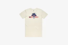 EcoFriendly Textiles Virtual Mode Manor "Birds Nest 2022" T-Shirt M - Cream