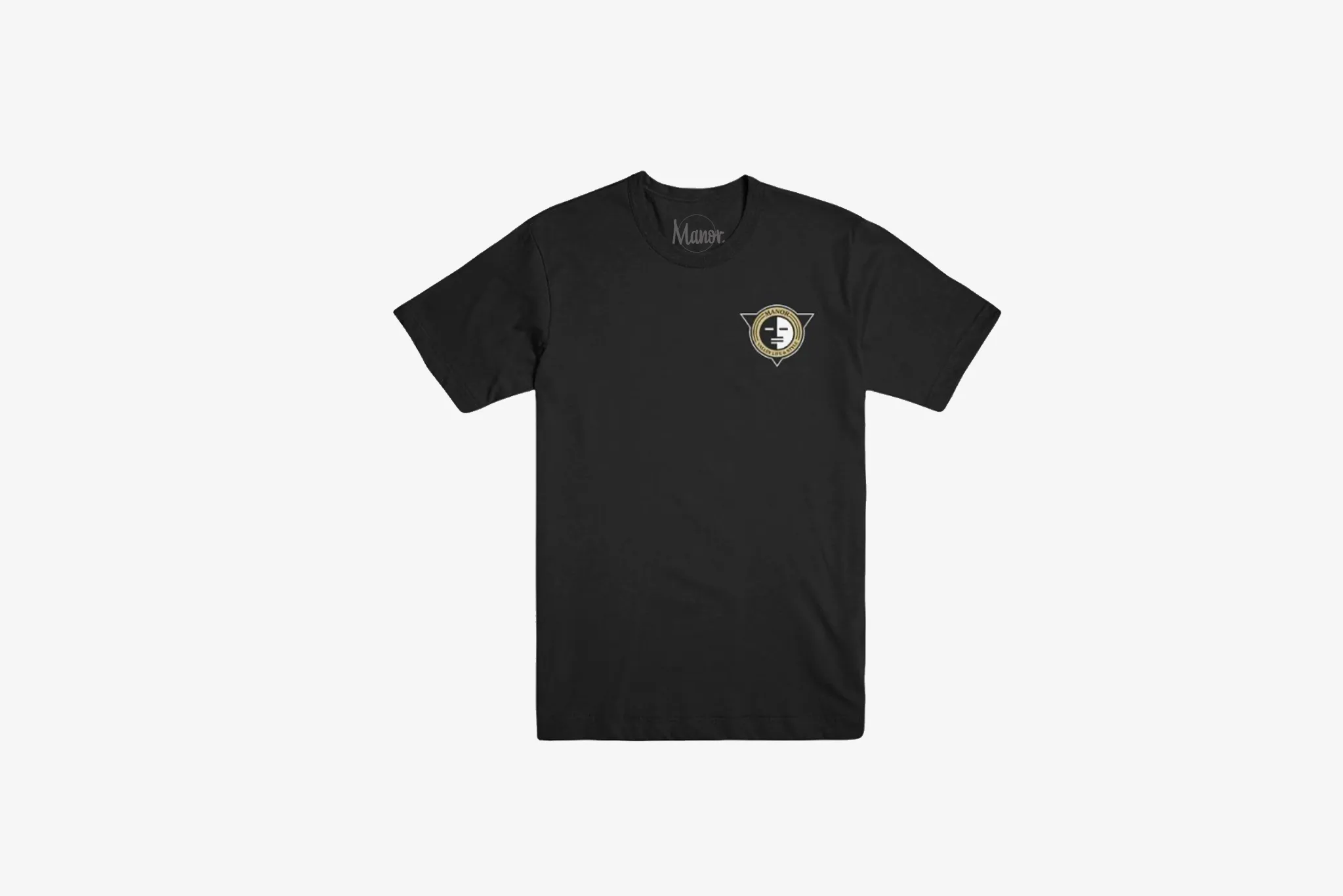 Manor "Ghost Golfer II T-Shirt" M - Black / Tan Craft Soul Epic Core