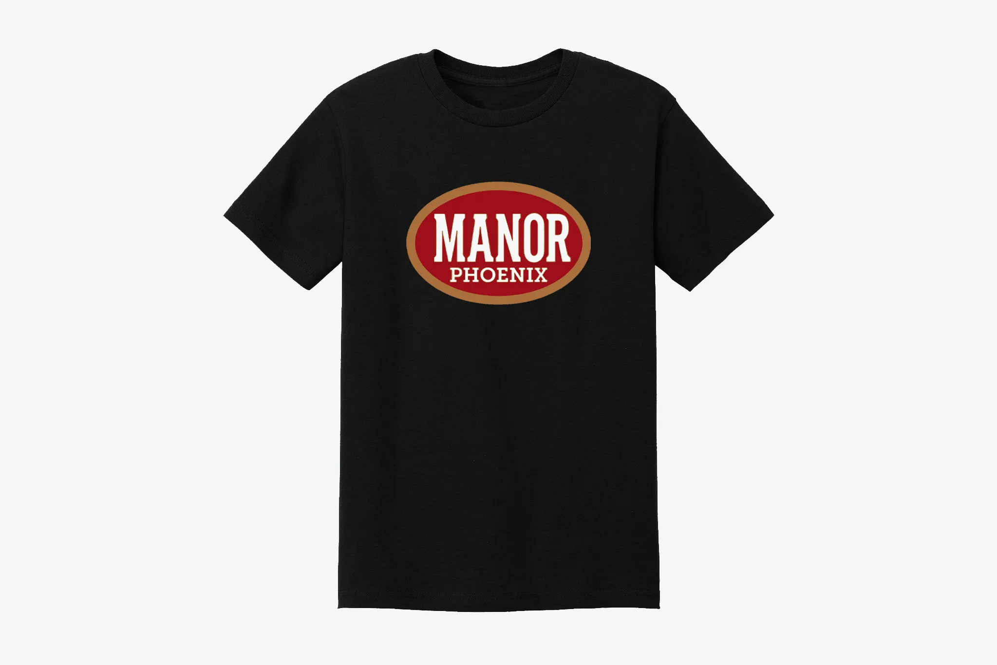 Manor "Guaranteed Fresh" T-Shirt M - Black EcoFriendlyMaterial