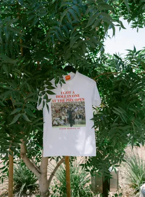 Manor "Hole in One" T-Shirt M - White Concert Vibe ButterySoftTexture
