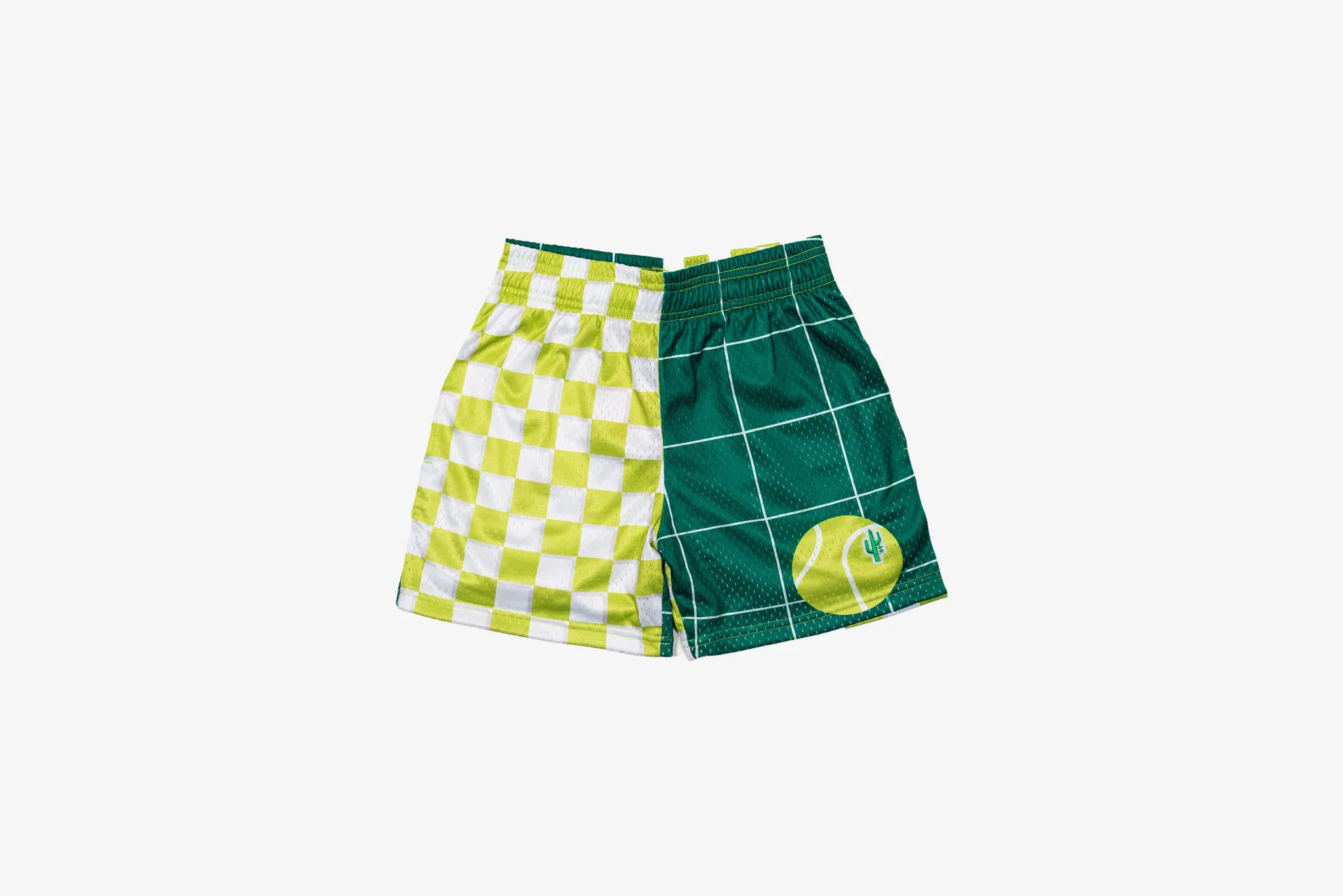 Fairy Mood Manor "Tennis Grid Mesh Short" K - Light Green / Dark Green