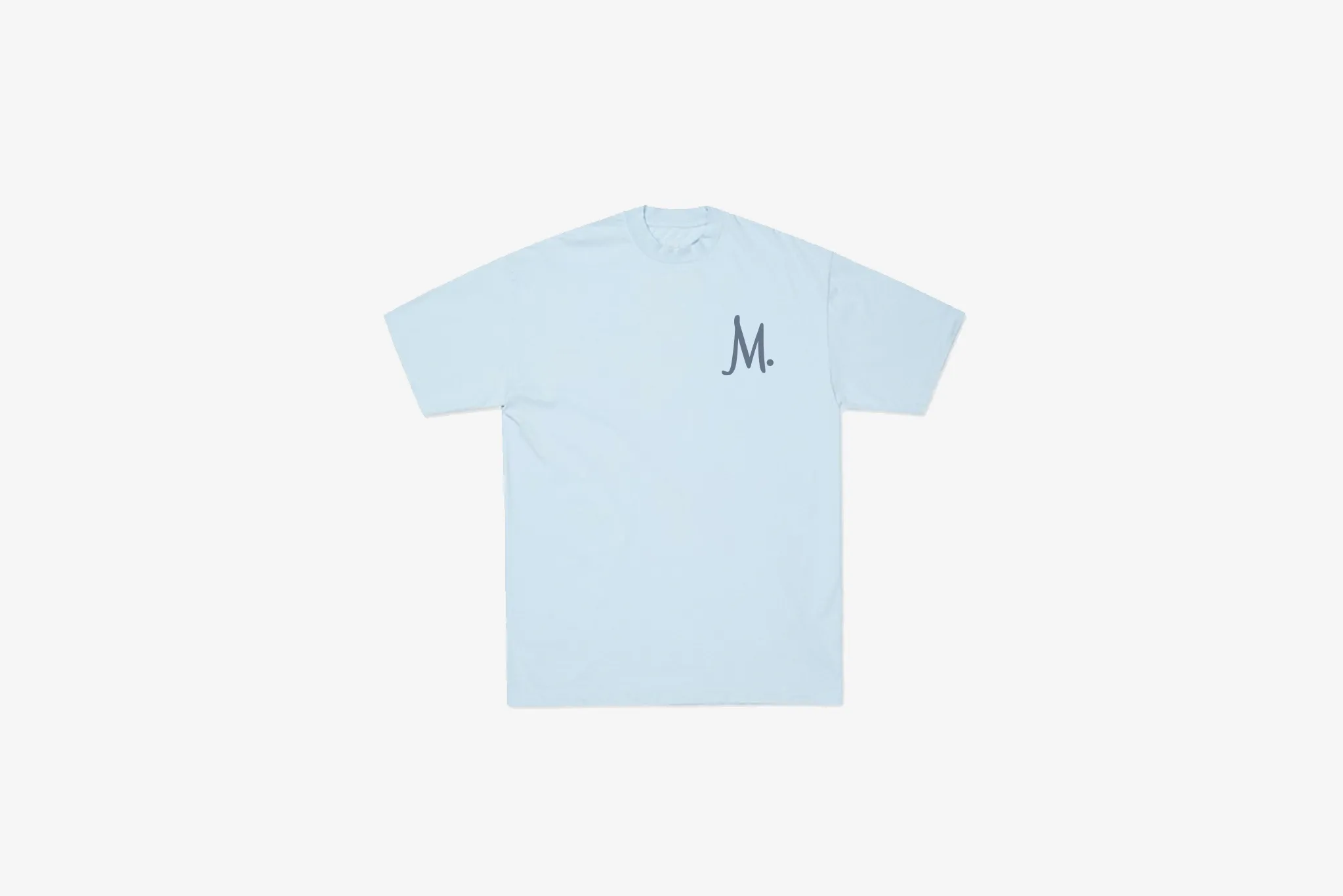 AllDayComfort Manor "The Grassy Shop T-Shirt" M - Baby Blue