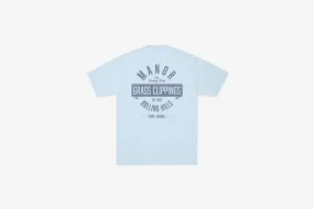 Manor "The Grassy Shop T-Shirt" M - Baby Blue WaterRepellent Finish Hope Fit