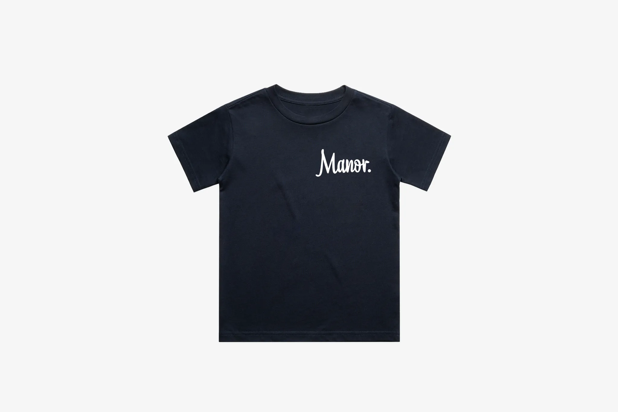 Layer Safe Moon Cool Manor "Trademark V2"  T-Shirt K - Navy / White