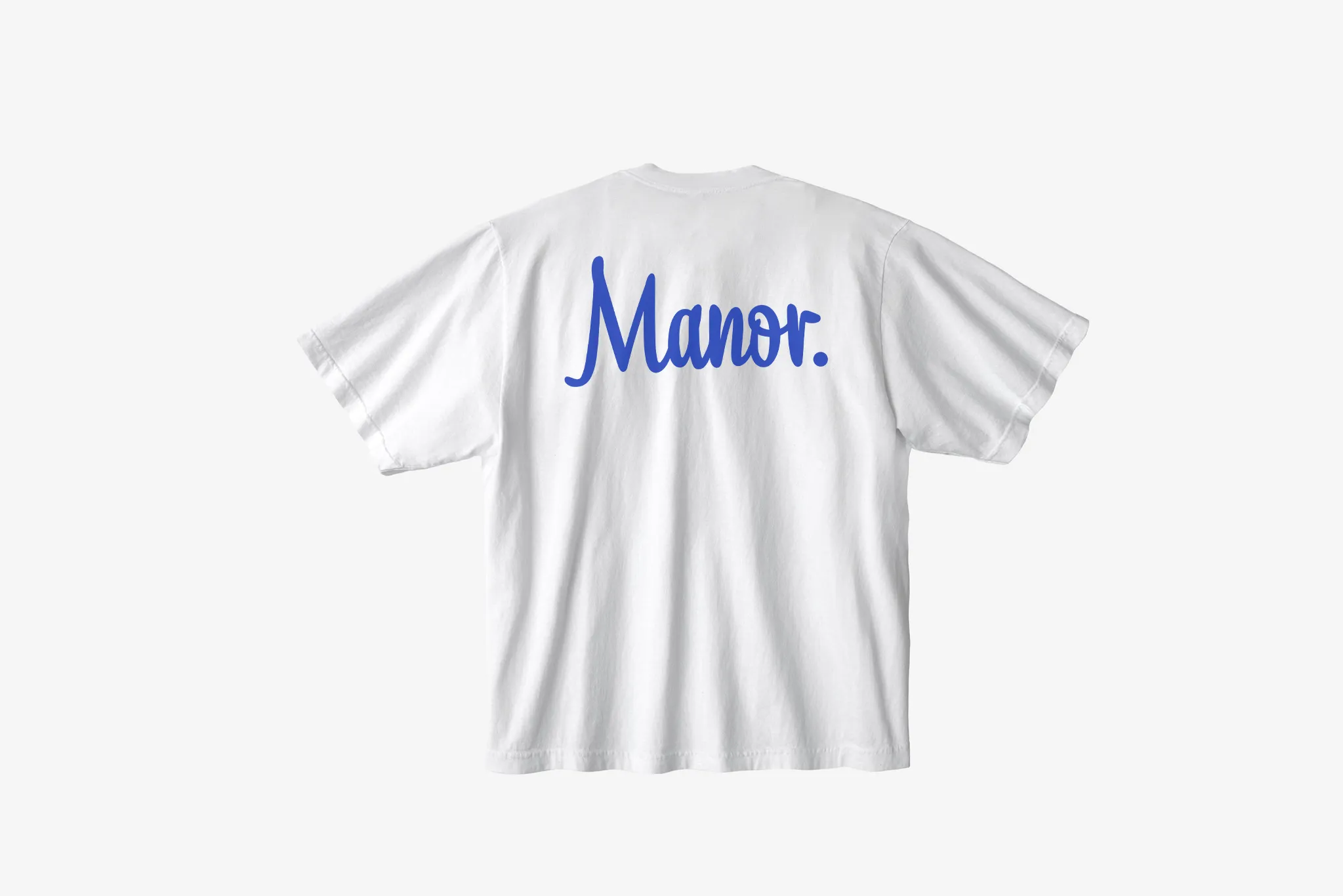 Relax Vibe Manor "Trademark" T-Shirt M - White / Sunshine / Royal