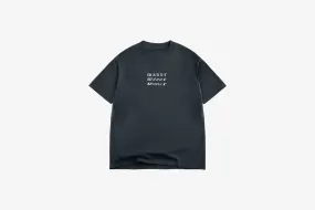 Reinforced Edges Work Wear Manor "Warped" T-Shirt M - Charcoal