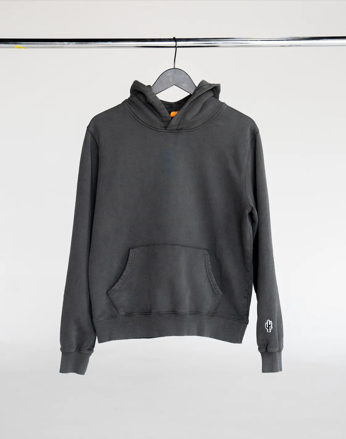 Royal Mode Clean Cut Manor "Washed French Terry Pullover Hoodie" M - Asphalt