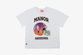 Relaxation Wear Manor x NFL "Hang Time Helmet T-Shirt" M - White