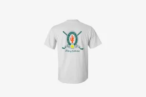 Manor x Timeless "Golf Club T-shirt" M - White / Green spring fresh Active Style
